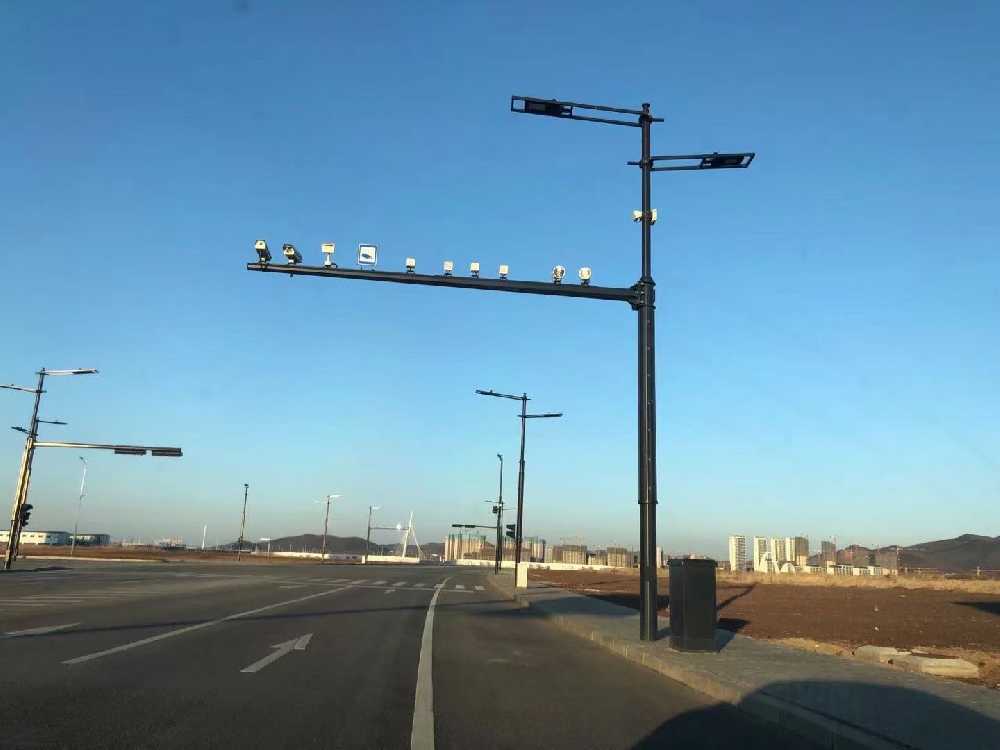 珲春市黑龙江佳木斯综合路灯杆项目